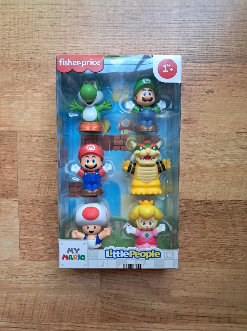 NWT, NIP Fisher-Price Little People My Mario 6-Figure Pack